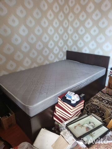 Кровать 1.5 спальная бу