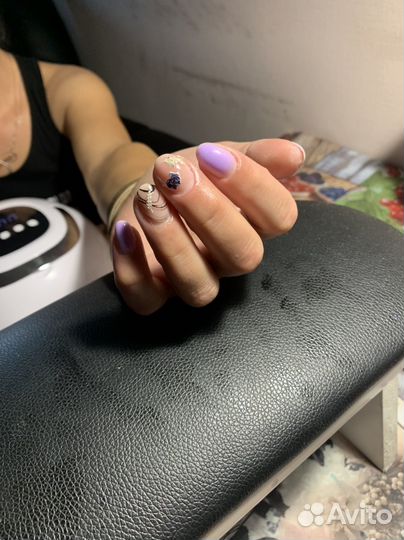 Маникюр, покрытие shellac, Наращивание, педикюр