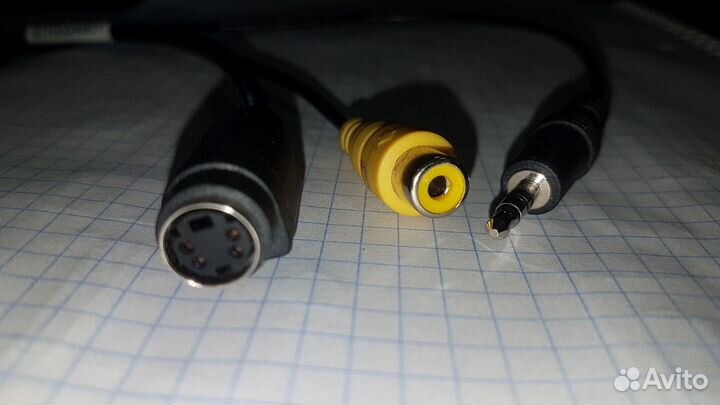 Кабель миниDIN-8 Jack3.5мм+RCA+мини DIN-4