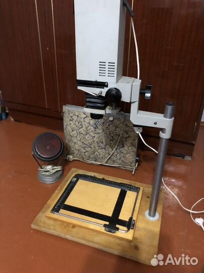 Фотоувеличитель крокус, лампа, глянцеватель