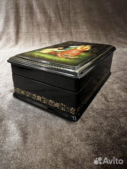 Песнь Леля.Шкатулка.Федоскино.1985 год