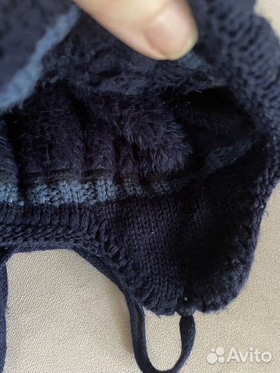 Шапка на мальчика зимняя