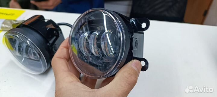 LED птф Renault Logan 2004-2020 светодиод фары