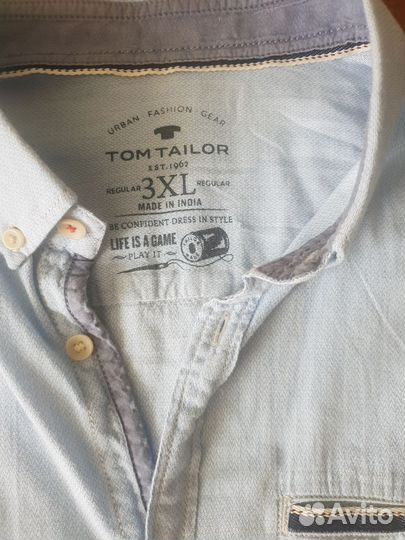 Рубашка мужская Tom Tailor 3XL