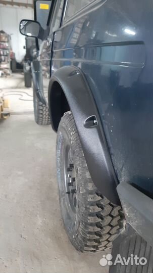 Расширители арок Нива 2121, разрезанные арки