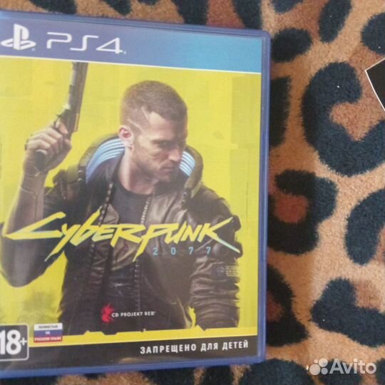 Cyberpunk 2077 ps4 диск