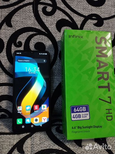 Infinix Smart 7 HD, 2/64 ГБ