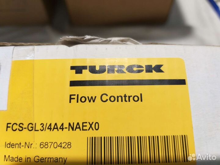 Датчик потока turck FCS-GL3/4A4-naex0