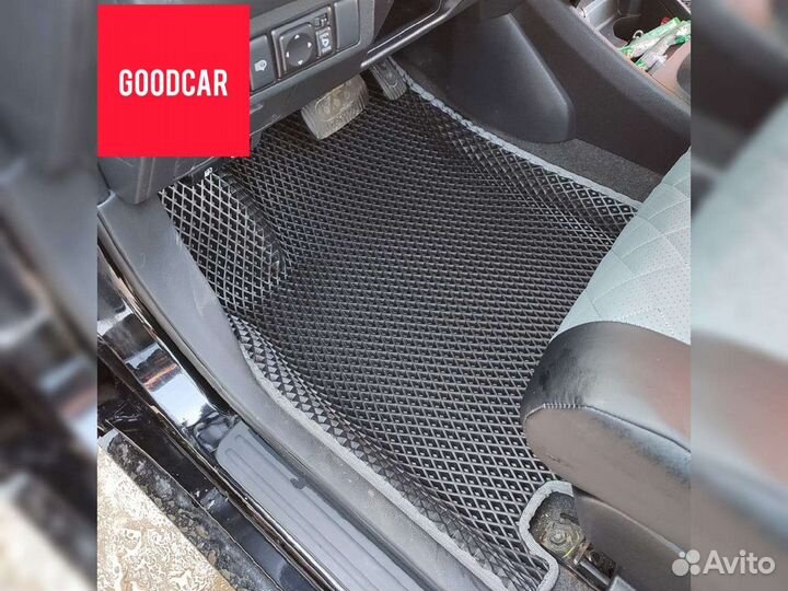 Коврики eva ева эва 3d kia rio, Hyundai Solaris