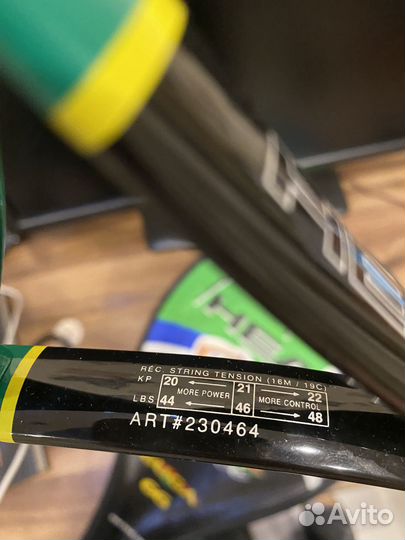 Теннисная ракетка head