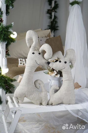 Игрушка подушка эко Такса