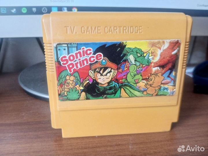 Картридж tv game Sonic prince