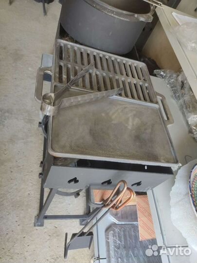 Комбо гриль решетка и противень