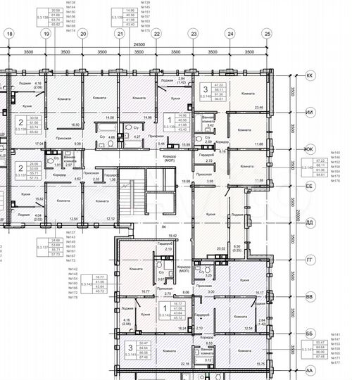 3-к. квартира, 85,7 м², 2/9 эт.
