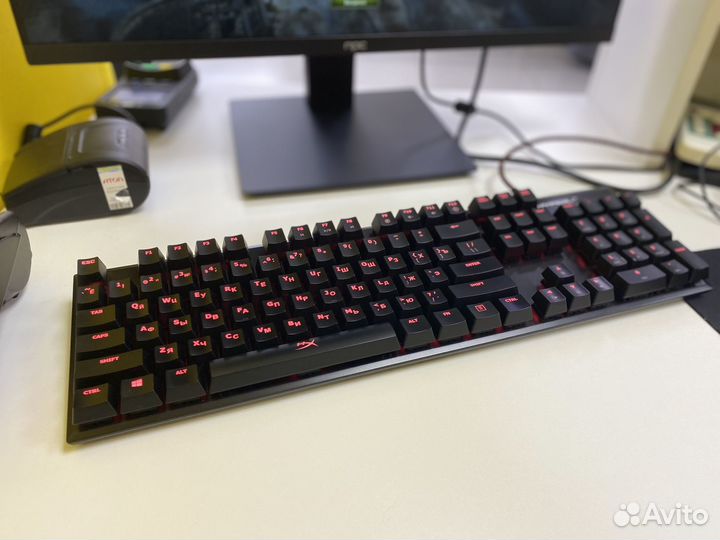 Игровая клавиатура hyperx alloy FPS RGB