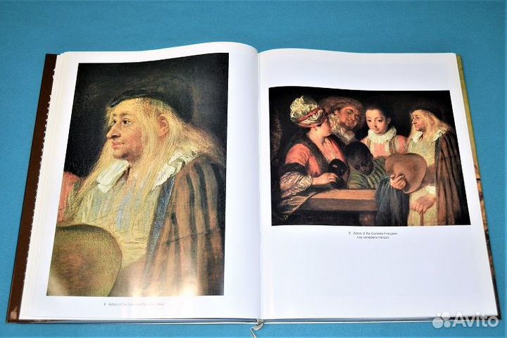 Винтажный альбом-каталог «Antoine Watteau» Новый