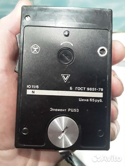 Чехол б.у. и фотоэкспонометр Ленинград 6