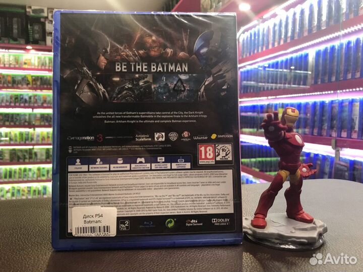 Batman: Arkham Knight PS4 (Новый)