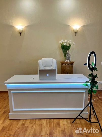 Под заказ Офисный стол Эста белый