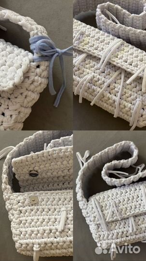 Сумка из трикотажной пряжи
