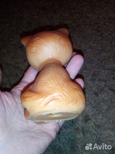 Игрушка котик СССР из резины