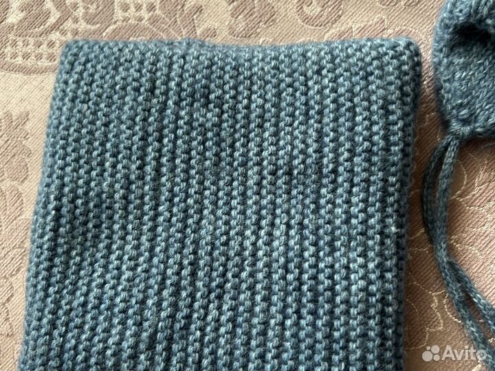 Комплект шапка и снуд