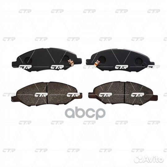 CKN-27 Колодки тормозные дисковые перед