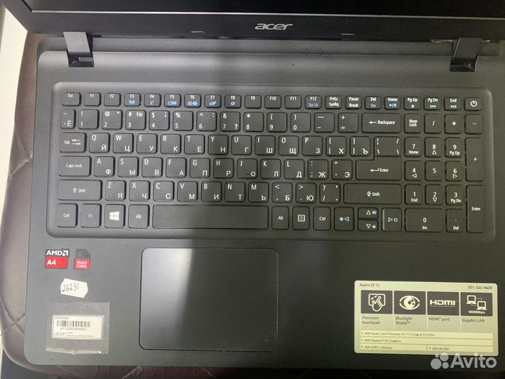 Acer aspire ES1-523 /524. Артикул-26231