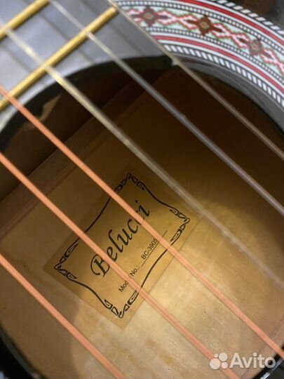 Классическая гитара новая (Bellucci bc3905)