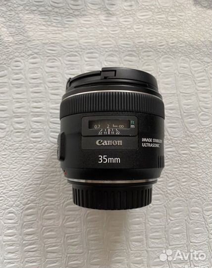 Объектив canon ef 35mm f 2 IS USM