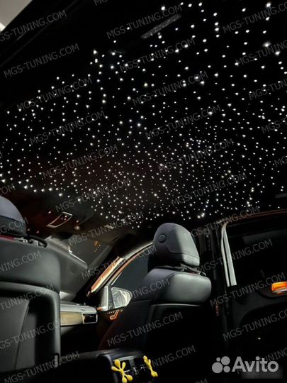 Звездное небо Mercedes GLE coupe c292 1200 звезд