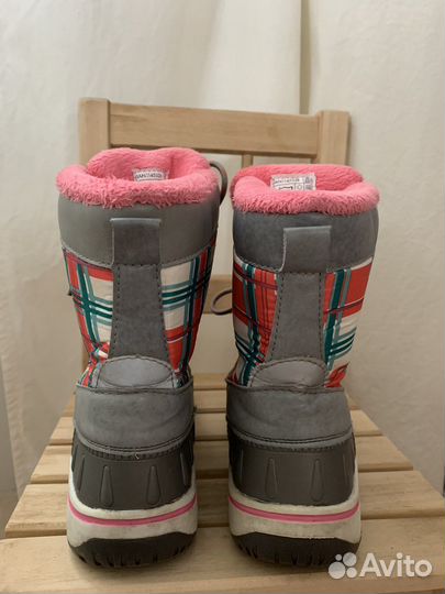 Сапоги демисезонные для девочки 35