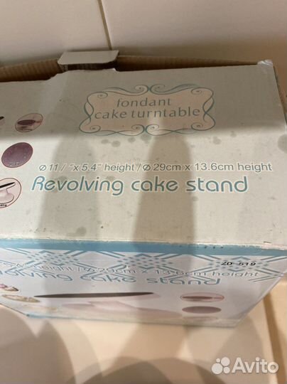 Поворотный столик подставка для торта