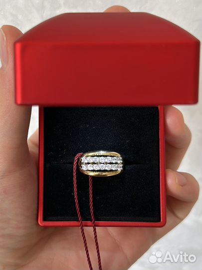 Золотое кольцо женское