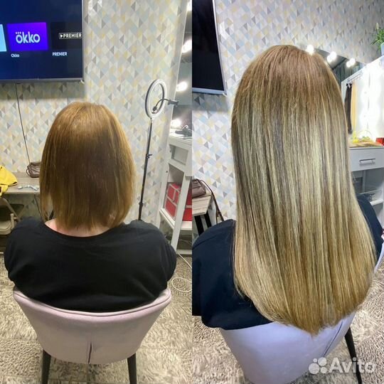 Наращивание волос