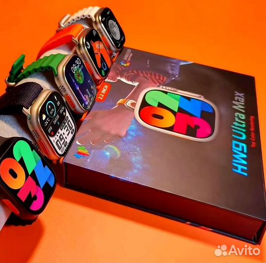 Smart часы HW9 Ultra Max amoled NEW