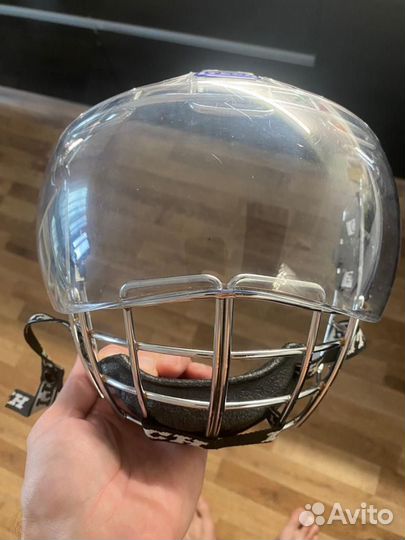 Хоккейный визор с маской