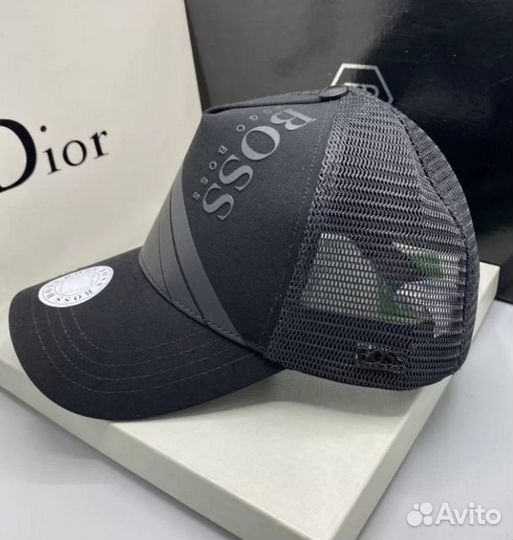 Кепка бейсболка hugo boss сетка