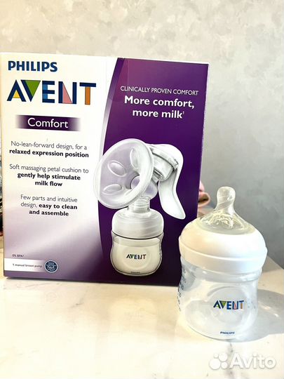 Молокоотсос avent ручной