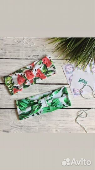 Повязка на голову для девочки