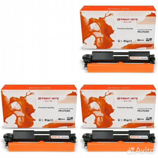 Картридж Print-Rite PR-CF230X-3PK 1459182