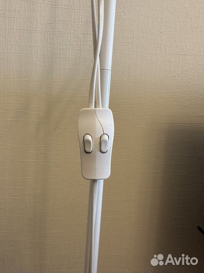 Торшер Икеа Нут белый