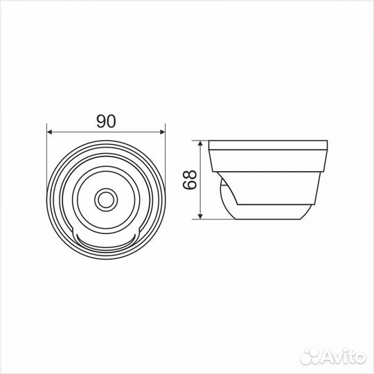 IP видеокамера XVI XI2010C 2мп DC