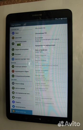 Samsung Galaxy Tab E 9.6 SM-T561N 8Gb