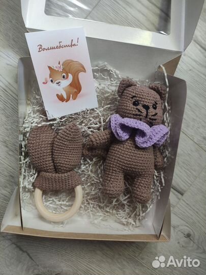 Развивающие игрушки, подарочный бокс