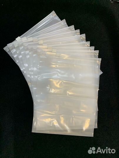 Пакет зип лок с бегунком матовый 70 микрон