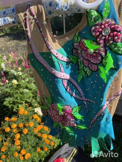 Купальник для художественной гимнастики 135-140