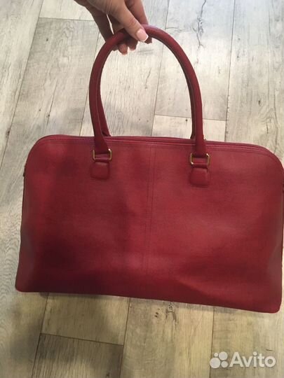 Сумка дорожная женская кожаная