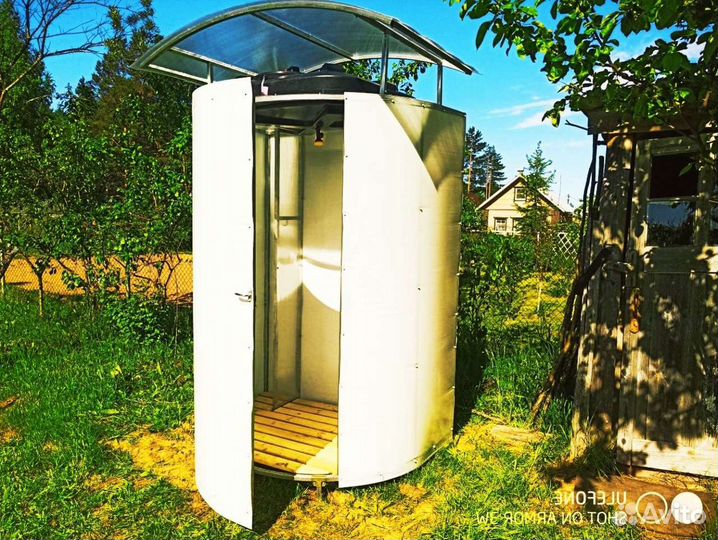 Летний душ для дачи