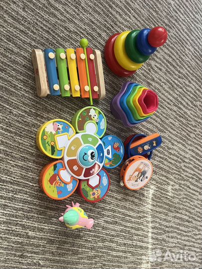 Игрушки для малышей пакетом